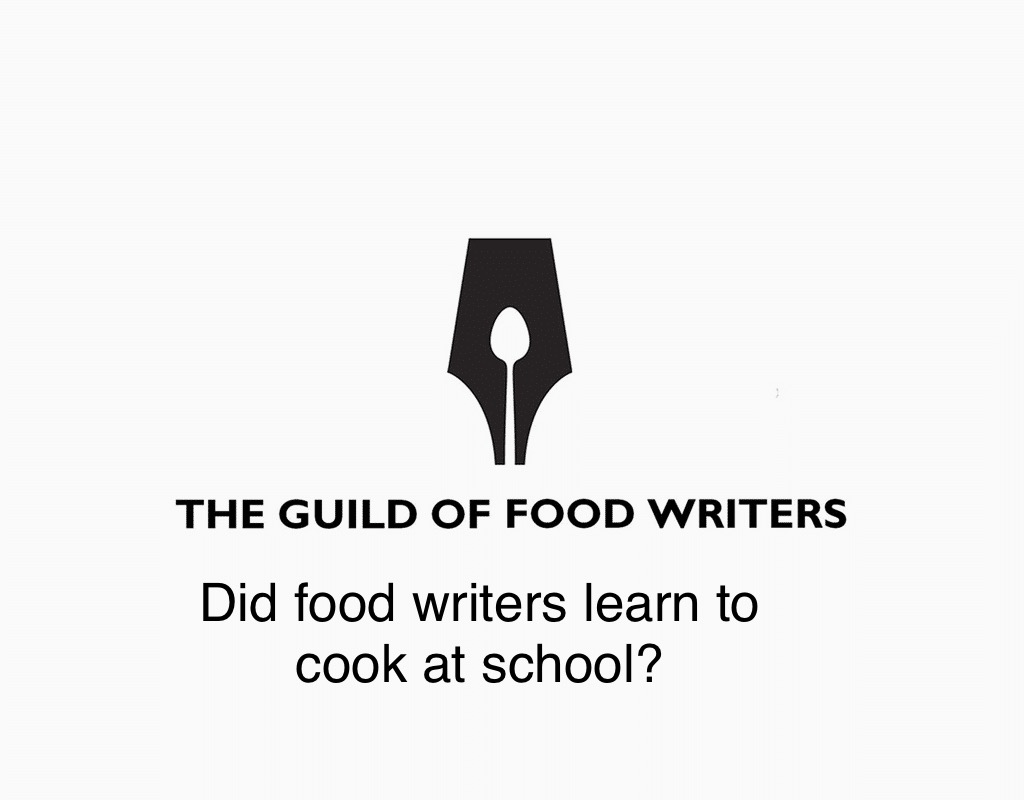 Did famous Food writers cook at school?