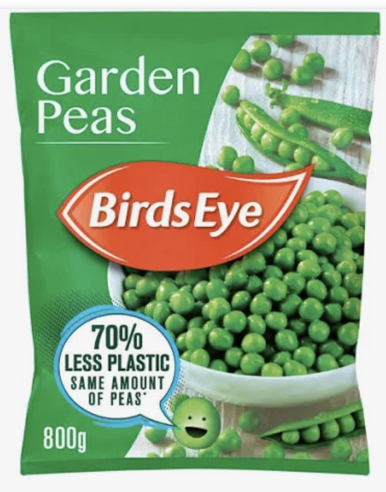 BIrds Eye Froxen peas