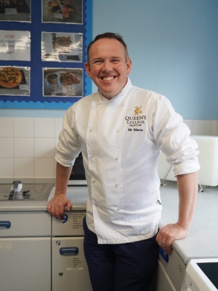 Joe Mann award winning food&nbsp;teacher