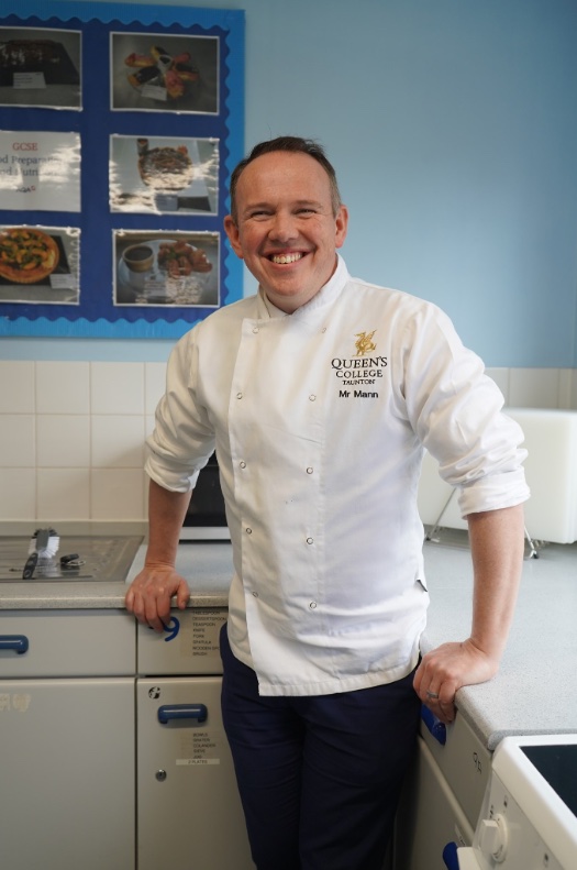 Joe Mann award winning food&nbsp;teacher