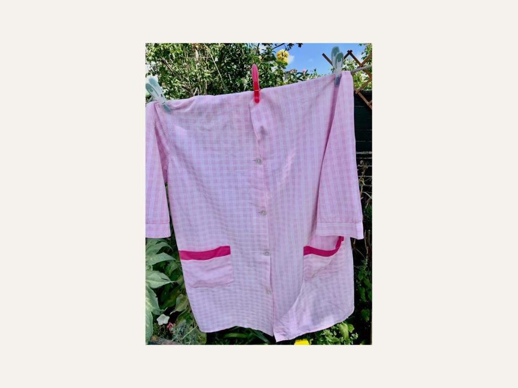 Pink Nylon Overall
